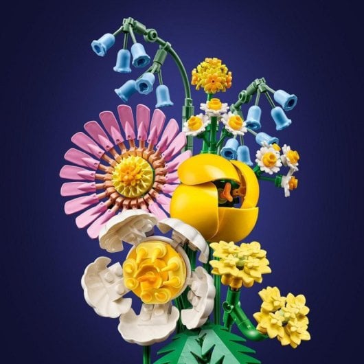 Lego Botanicals Ramillete Rayos de Sol, Kit de Construcción y Decoración Floral DIY +9 Años