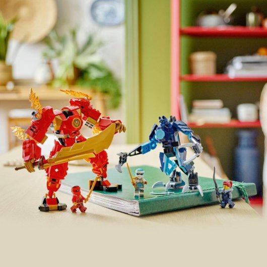 Lego Ninjago Meca Elemental del Fuego de Kai +7 Años