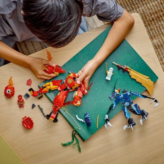 Lego Ninjago Meca Elemental del Fuego de Kai +7 Años