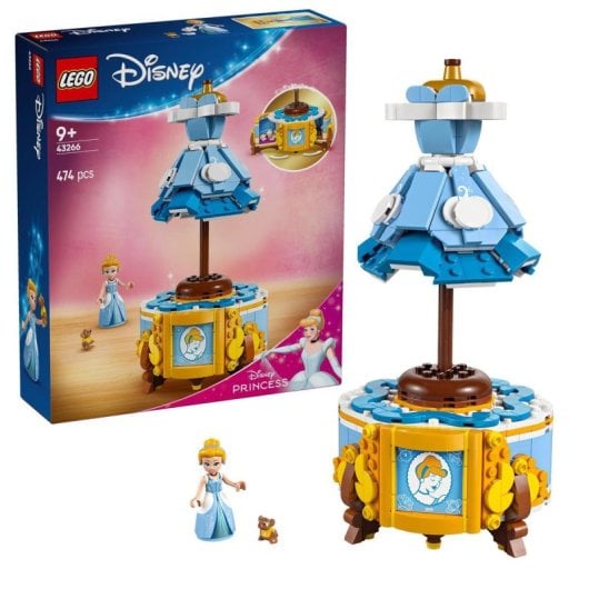 Lego ? Disney Princess Traje De Cenicienta Con Minipersonaje Kit De Construcción Para Peques 43266