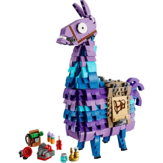 Lego Fortnite Llama de Suministros, Figura Articulada para Gamers de 12+ Años