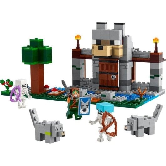 LEGO Minecraft La Forteresse du Loup 21261 312 pièces