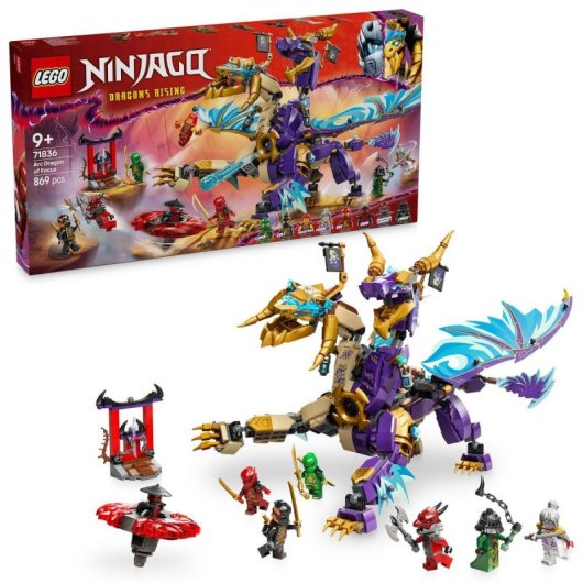 Lego Ninjago Concentration Dragon: Arc, Idades 9+