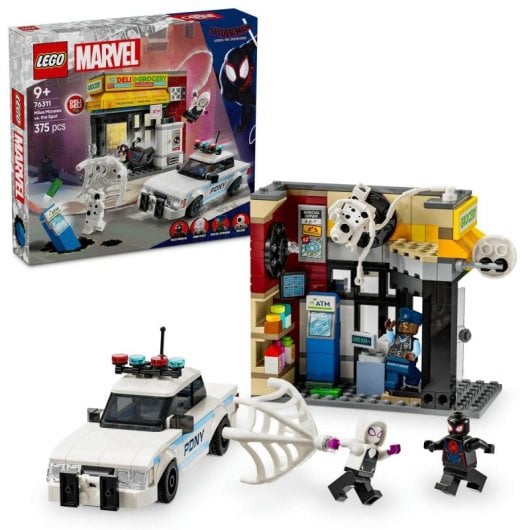 Lego Marvel Multiverso Arácnido: Miles Morales vs. Mancha Juguete de Superhéroes para Niños +9 Años