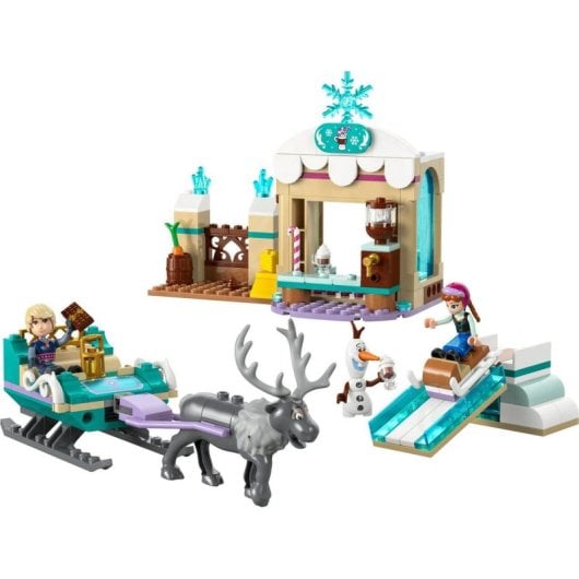 Lego Frozen Aventura en Trineo de Anna, Olaf y Sven 4+ Años