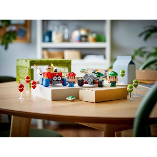 Lego Super Mario Kart: Bebé Mario vs. Bebé Luigi, Juguete de Carreras para Niños 8+ Años