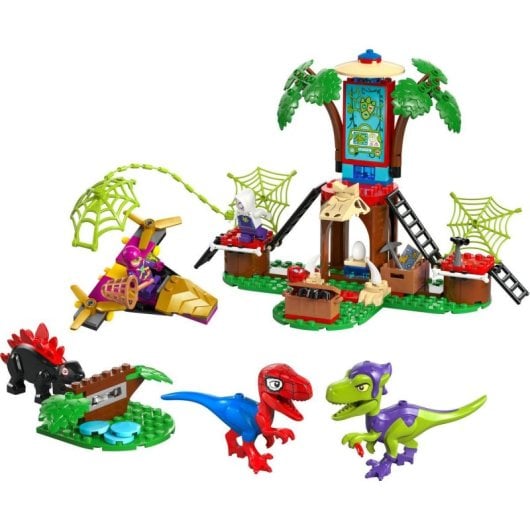 Lego Marvel Spidey y Gobby: Batalla de Raptores en la Base de la Casa del Árbol +4 Años