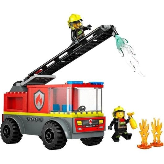 LEGO City Camion de Pompiers avec Échelle 60463 82 pièces