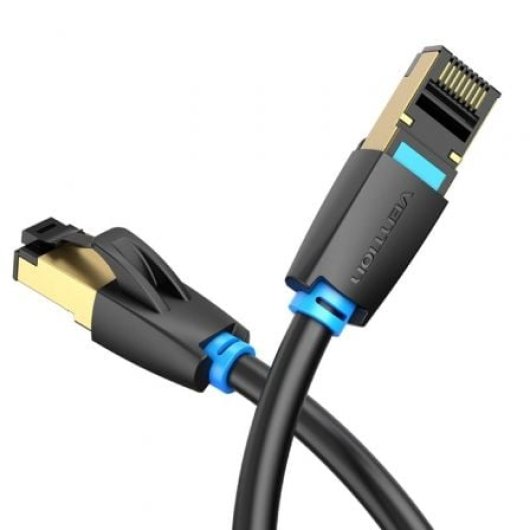 Vention IKABH Cable de Red RJ45 SFTP Cat.8 2m 40Gbps Negro