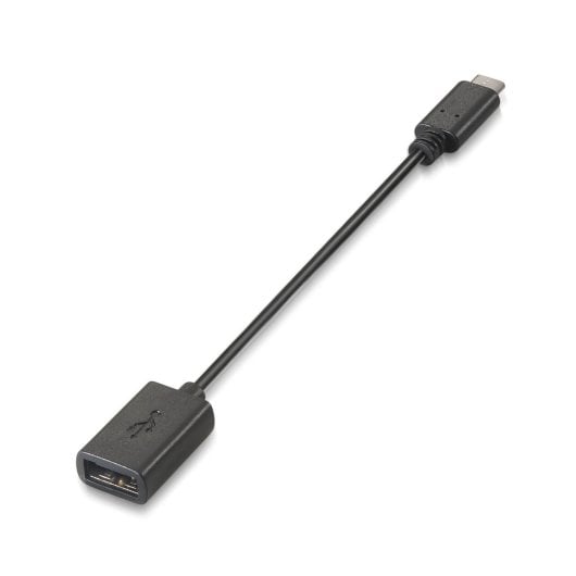 AISENS A107-0059 Cavo USB 2.0 USB-C maschio a USB-A femmina 0,15 m 3A nero