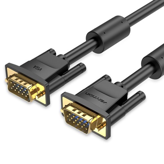 Vention DAEBH Cable SVGA VGA Macho/Macho 2m Negro