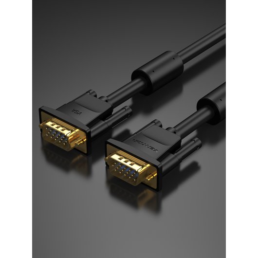 Vention DAEBH Cable SVGA VGA Macho/Macho 2m Negro