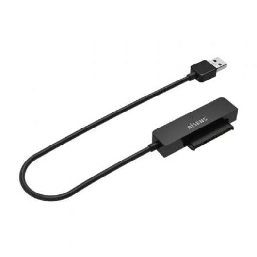 Aisens ASE-25A03B Adaptador USB 3.0 a SATA 2.5? Disco Duro Negro