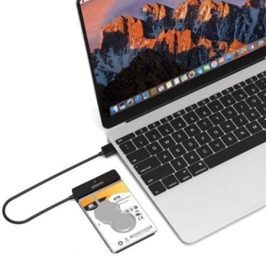 Aisens ASE-25A03B Adaptador USB 3.0 a SATA 2.5? Disco Duro Negro
