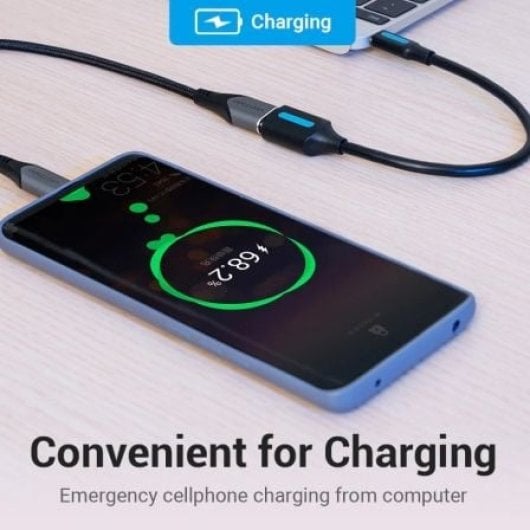 Vention CCVBB Adaptador USB 3.1 Tipo-C Macho a USB 3.0 Hembra Negro