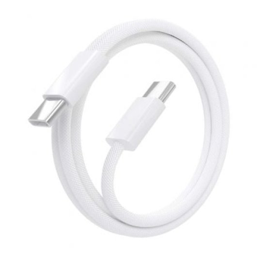 Aisens A107-0855 Cable USB 2.0 Tipo-C 1m 60W 480Mbps Blanco