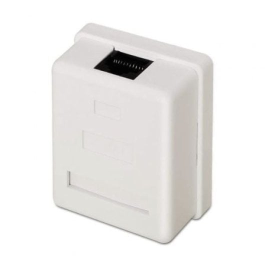 Aisens A139-0301 RJ45 Cat6 Roseta de Superfície 1 Tomada Branca