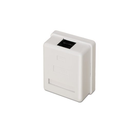 Aisens A139-0301 RJ45 Cat6 Roseta de Superfície 1 Tomada Branca
