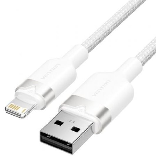 Vention LANWH Cable USB-A Lightning 2m 480Mbps Blanco