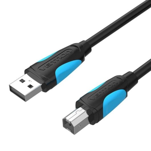 Câble Vention VAS-A16-B300 USB 2.0 Impression 3m 480Mbps Noir