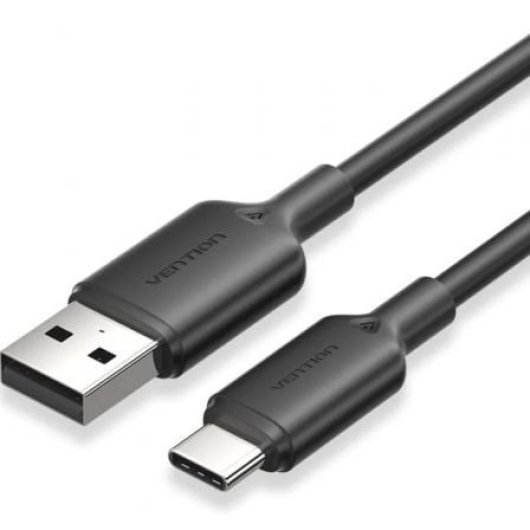 Vention CTQBH Cable USB 2.0 Tipo-C 2m 60W 480Mbps Negro
