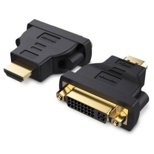 Vention ECCB0 Adaptador bidirecional HDMI macho - DVI (24+5) fêmea preto