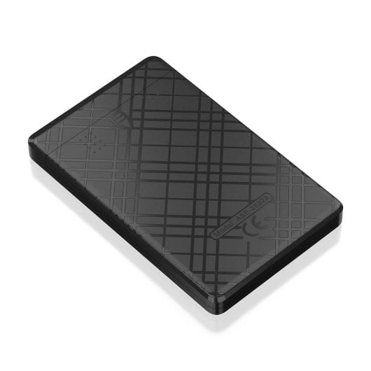 Aisens ASE-2522B Case esterno per SSD/HDD 2,5" SATA USB 3.0/3.1 Nero 9,5 mm