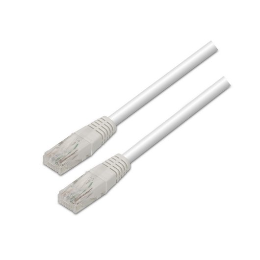 AISENS A133-0200 Cable de Red RJ45 Cat5e 5m Blanco