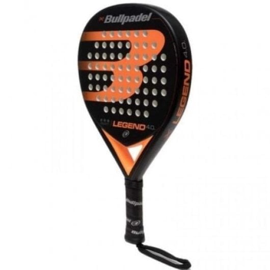Bullpadel Legend 4.0 2022 Pala Pádel Redonda EVA Soft/Naranja y Negra