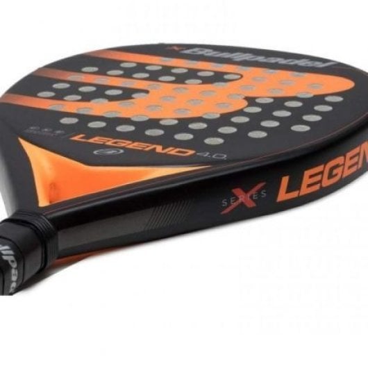 Bullpadel Legend 4.0 2022 Pala Pádel Redonda EVA Soft/Naranja y Negra