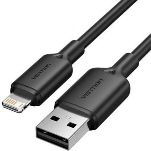 Cavo USB 2.0 Lightning Vention LAMBH 2m Nero