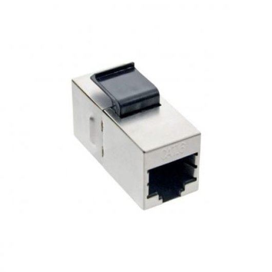 Aisens A139-0300 Adaptador Empalme RJ45 UTP Cat6 Apantallado Hembra/Hembra Negro