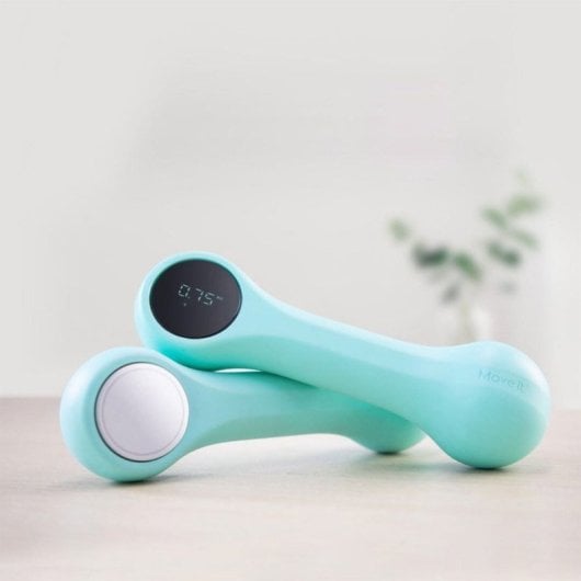 Xiaomi Move It Beat Halteres Inteligentes 2x0.5kg Azul LED Bluetooth