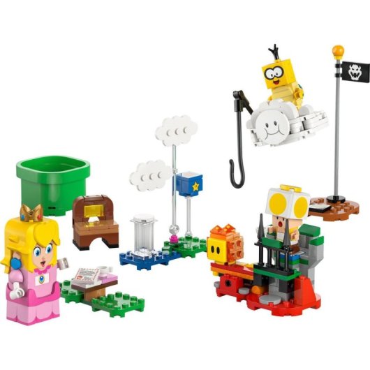 Lego Super Mario Aventuras Interactivas con Lego Peach +6 Años