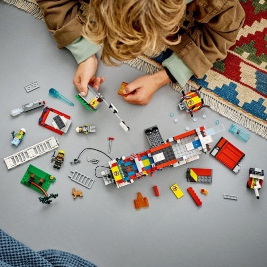 Lego City Unidad Móvil de Control de Incendios 7+ Años