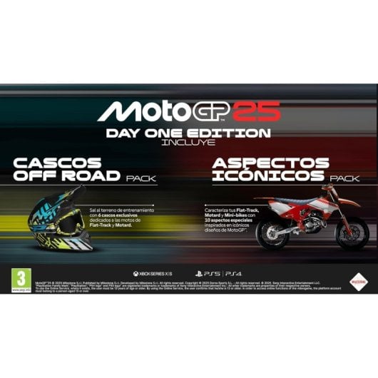 MotoGP 25 Day One Edition Code In a Box Nintendo Switch