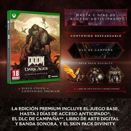 Doom: The Dark Ages Premium Edition Xbox Series X/S