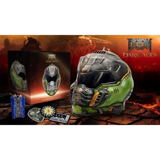 Doom: The Dark Ages Wearable Replica del Casco del Doom Slayer