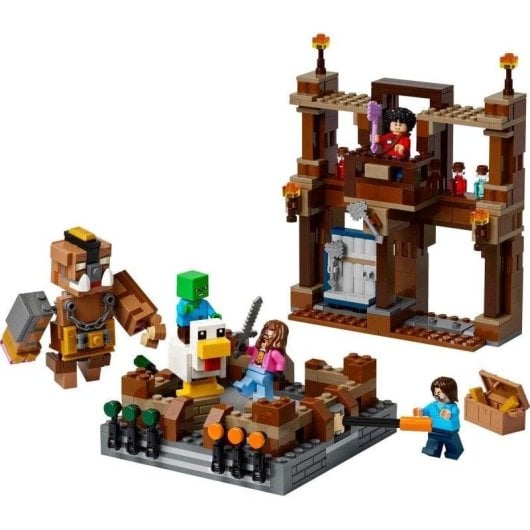 LEGO Minecraft Le Ring de Combat du Manoir de la Forêt 21272 491 pièces