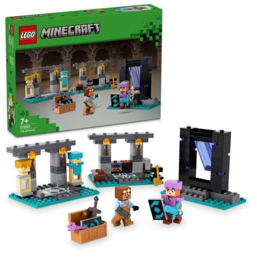 Lego Minecraft La Armería 7+ Años