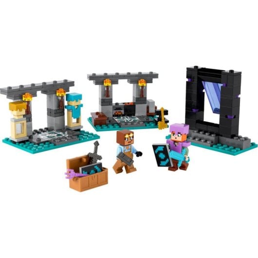 Lego Minecraft La Armería 7+ Años