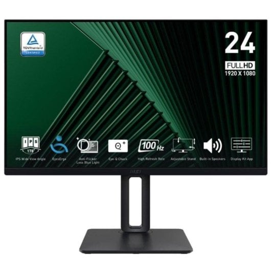 Écran PC MSI PRO MP245PG 23.8" Full HD 100Hz IPS réglable haut-parleurs