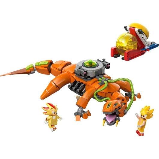 Lego Sonic The Hedgehog Super Shadow vs. Biolizard con Chaos Emerald, Juguete Gamer Niños 9+ Años
