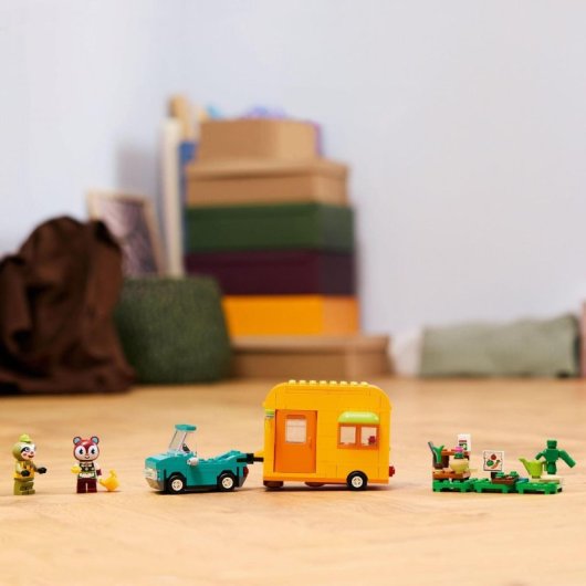 Lego Animal Crossing Caravana de Gandulio y Tienda de Jardinería Figuras para Niños de 7+ Años