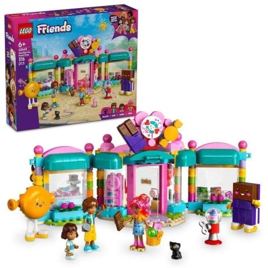 LEGO Friends Boutique de Bonbons Heartlake City 42649 376 pièces