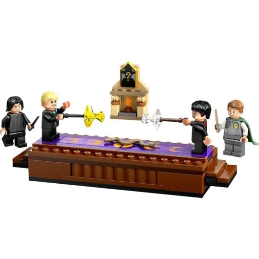 Lego Harry Potter Castillo de Hogwarts: Club de Duelo, Juguete con Minifiguras para Niños de 8+ Años