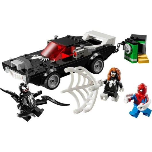 Lego Marvel Spider-Man vs. Coche Brutal de Venom, Juguete de Superhéroes y Figuras 7+ Años
