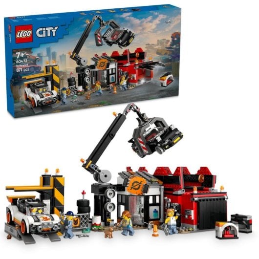 Lego City Desguace con Coches para Niños de 7+ Años