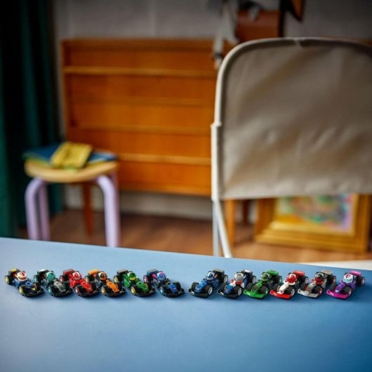 Brinquedo colecionável Lego F1 Cars, 1 de 12 miniaturas de automóveis para maiores de 6 anos