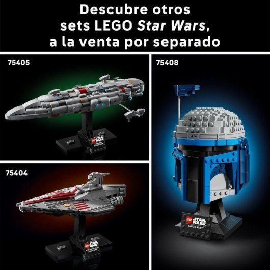 Lego Star Wars Logotipo de Star Wars para Construir, Rótulo, Set para Construir y Exponer 18+ Años